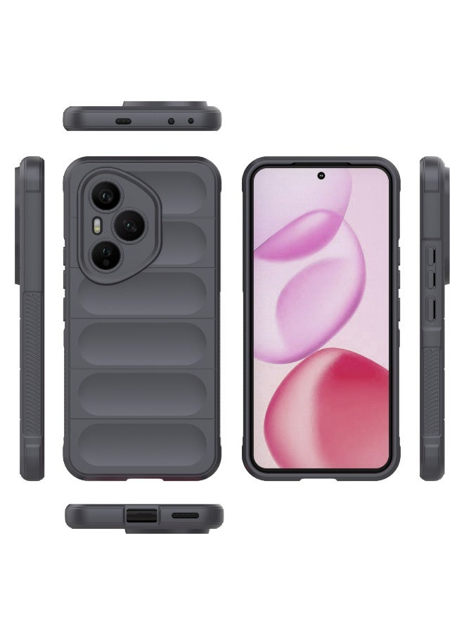 جولدن ماسك هونر 400 برو (Honor 400 Pro) جراب حماية ماجيك (رمادي داكن) - Image 2